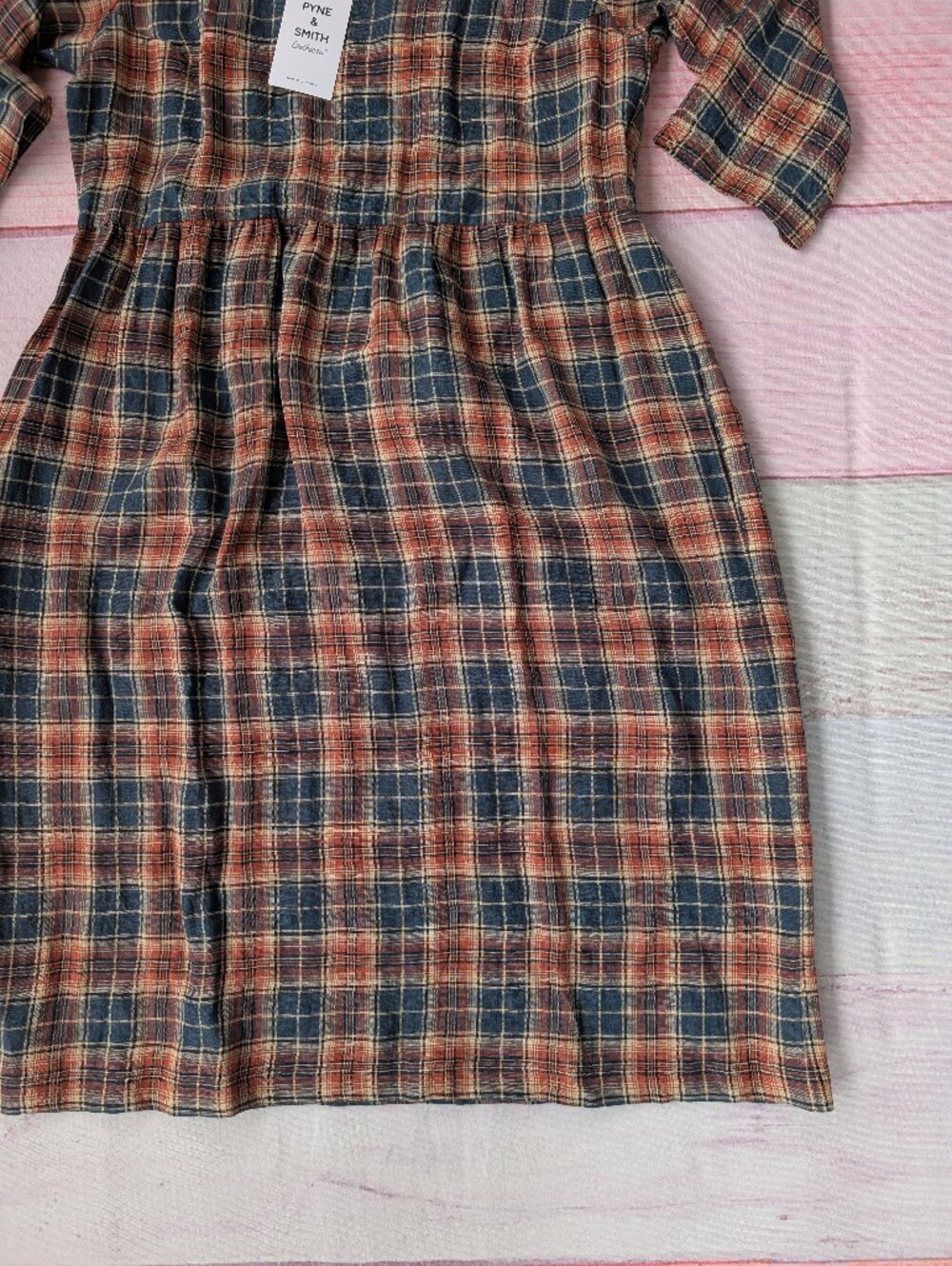 NWT Pyne and Smith No.19 Boatneck Midi Linen Dress M - Picture 2 of 11